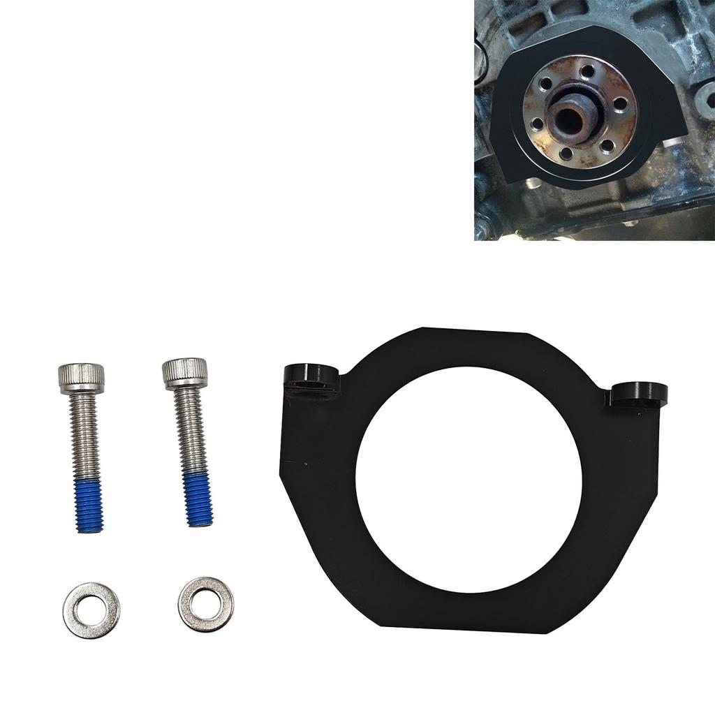 Crank Seal Guard Serpentine Belt Protection Replacement for BMW N54 N55 N52 335i 535i X3 X5