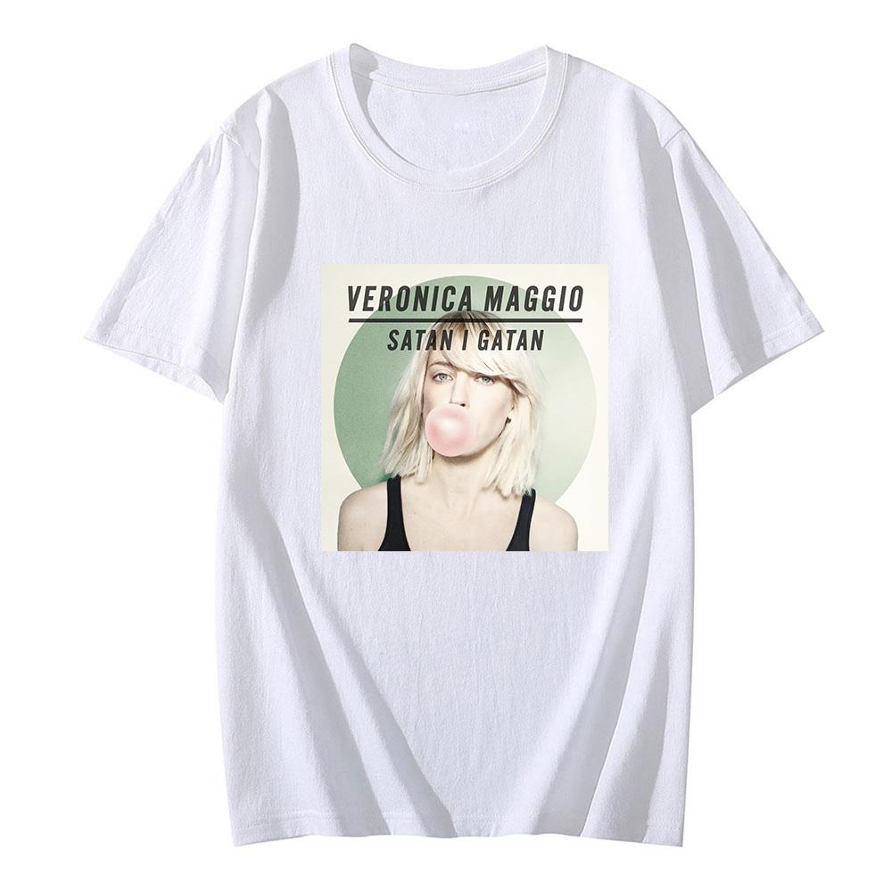 Veronica Maggio T-Shirt Women/men Short Sleeve Summer Cotton T-shirts Casual Tee Comfortable O-neck Clothing