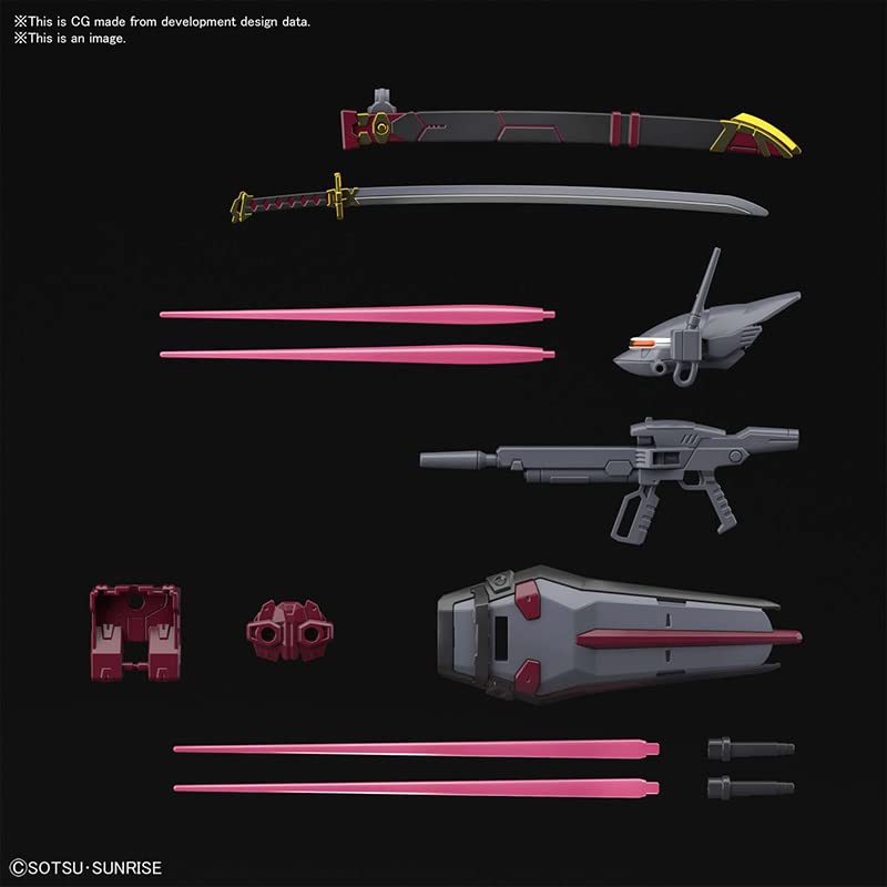 Bandai Hobby HG Gundam Breaker Battlogue Gundam Astray Red Frame Inversion Bandai Spirits Hobby HG Battlogue Пластиковая модель в наборе Multi (199621)