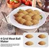 Press Type Kitchen Tools Minced Meat Processor Kibbeh Moulds Kibbeh Express Meatball Maker Mold