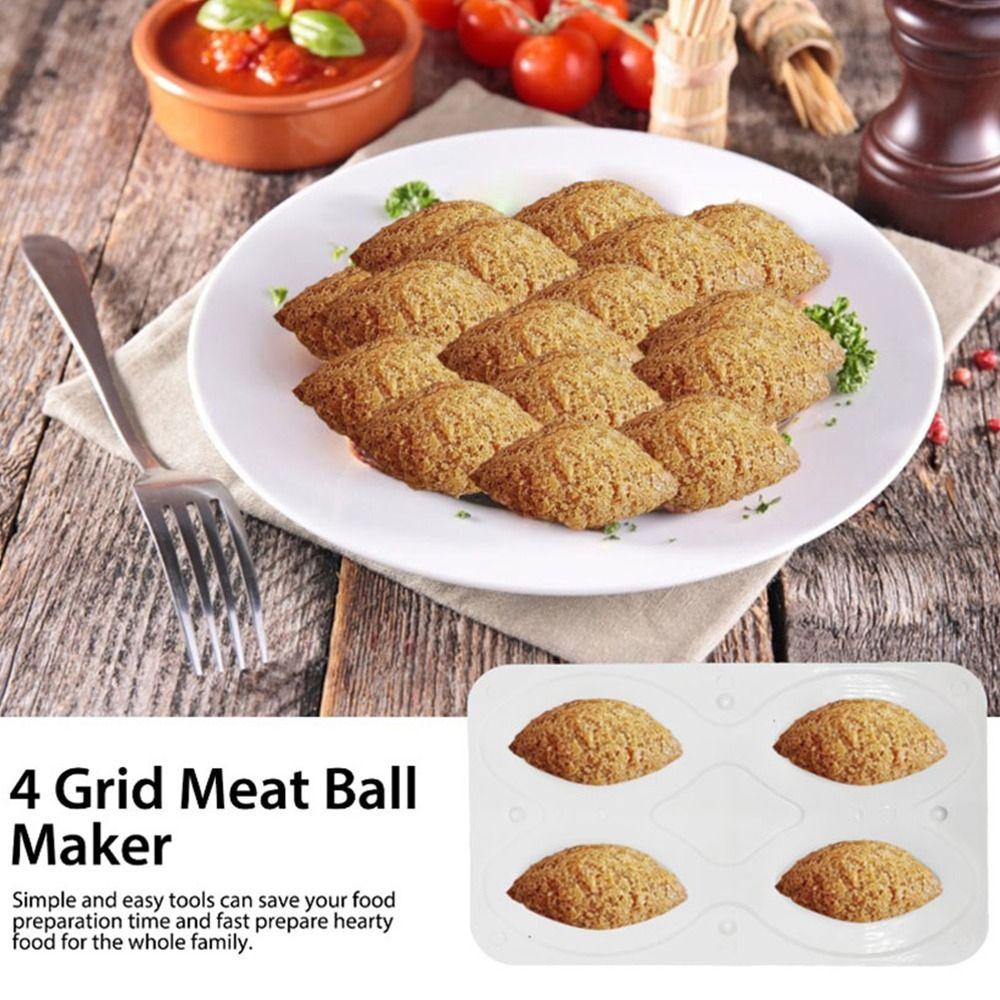 Press Type Kitchen Tools Minced Meat Processor Kibbeh Moulds Kibbeh Express Meatball Maker Mold