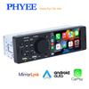 1 Din 4" CarPlay автомобильное радио, Bluetooth, Android-Auto, MP5-плеер, Handfree A2DP, USB TF Aux стерео, мультимедийное головное устройство F7805C