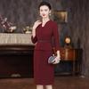 Shenzhen Cheongsam Plus-Size Mother of the Bride Dress 2024 High-End Wedding Banquet Toast Dress