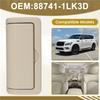 Car Rear Seat Console Cup Holder Assembly ert Cup Holder Cover 88741-1LK3D For Nissan Armada Infiniti QX56 QX80 Beige-M53K