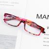 Fashion Elegant Flowers Portable Reading Glasses Eye Protection Eyeglasses Ultra Light Frame