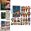 Stray Kids Christmas Advent Calendar With 24 Acrylic Decorations For Holiday Gift Giving