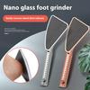 Nanoglass Foot Pillow, щетка для удаления мозолей и омертвевшей кожи, для нежного пилинга, профессиональный инструмент для педикюра