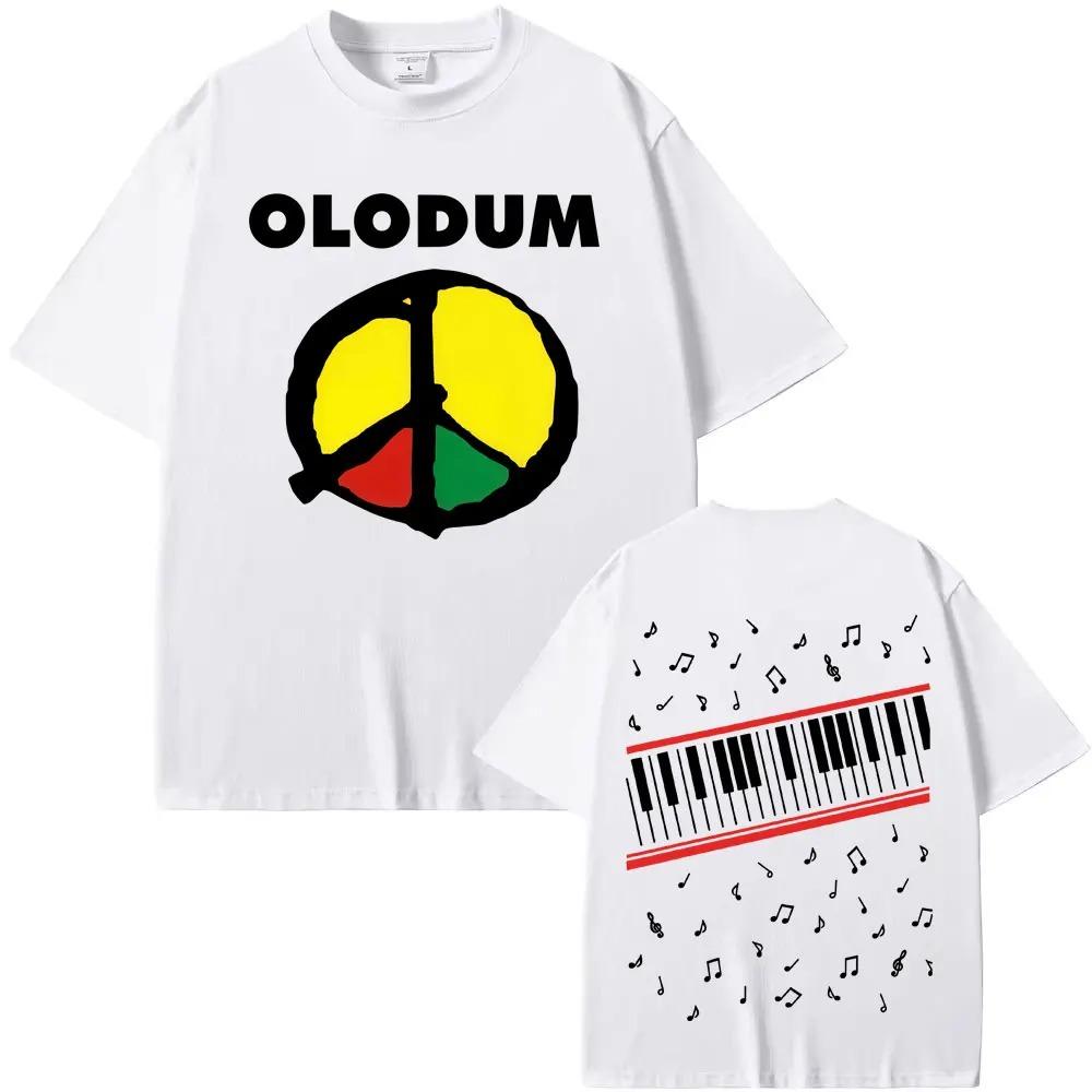 Майкл Джексон Olodum Мир и Музыка Двусторонняя Повседневная Свободная Футболка Регги Цвет Унисекс Уличная Одежда Футболка