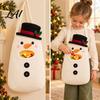 Christmas Candy Bag Bag Felt Santa Gnome Gingerbread Halter Treat Storage Tote Surprise for Kids Large Capacity Gift Packing Pouch Kids Holiday