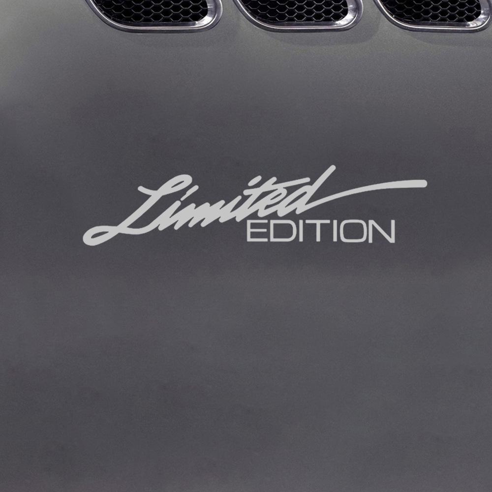 1 шт. Универсальные автомобильные наклейки ОГРАНИЧЕННОГО ТИРА, наклейки для декора окон автомобиля, эмблема кузова автомобиля, аксессуары для внешнего стайлинга автомобиля