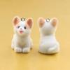 DIY Флокированный 3D Подвеска Маленькая Собака: Брелок Корги, Плюшевый мишка, Кролик