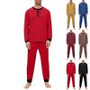 Men's Pajama Set, Long Sleeve And Long Pants, Two-piece Set