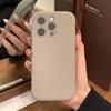 Матовый жидкий силиконовый чехол для телефона в форме мыла для iPhone 16 15 14 Plus 13 12 Pro Max 11, простой противоударный чехол