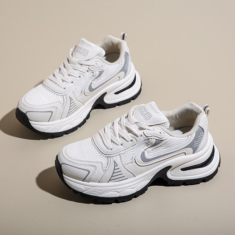 2025 Spring New Tire Sole Women's Dad Shoes Thick Sole Increases Height and Shows Leg Length Women's Shoes Star Same Sports Shoes