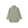 Outdoor Casual Solid Color Polo Collar Long Sleeve Jacket Women Jacket Olive-Green FB8733-386