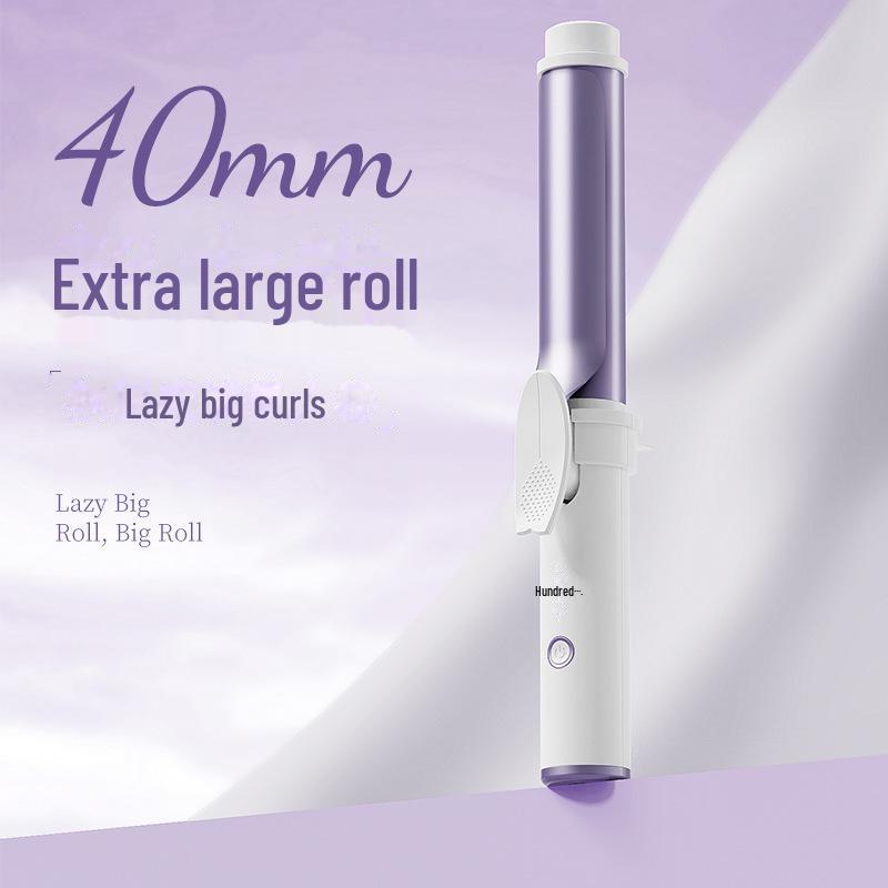 Щипцы для завивки волос с одной трубкой 40 мм: Нежные крупные локоны, технология отрицательных ионов