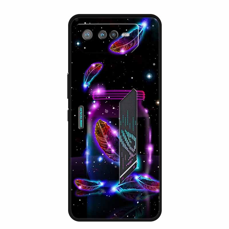 Чехол для Asus ROG Phone 6 Роскошный Силиконовый ТПУ Мягкий Чехол для Телефона для Asus ROG Phone 6 Pro Funda Rog6 Защитный Мультяшный Coque