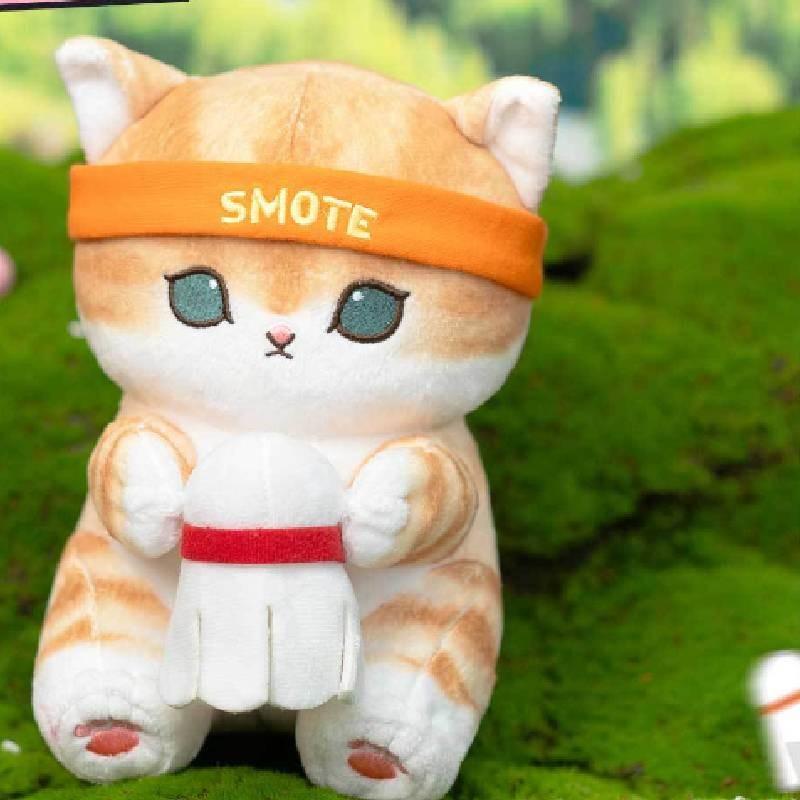 Очаровательная плюшевая игрушка-кошка Мофусанд в костюме акулы Funsandy для детей, мягкая мультяшная кукла для обнимания