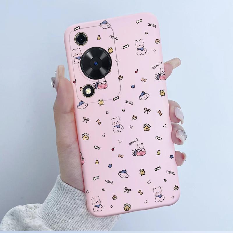 Чехол для телефона Huawei Nova Y72 Чехлы 6,75" Милый Чехол-Панда Астронавт Для Huawei Enjoy 70 NovaY72 MGA-LX3 Мягкий Силиконовый Корпус