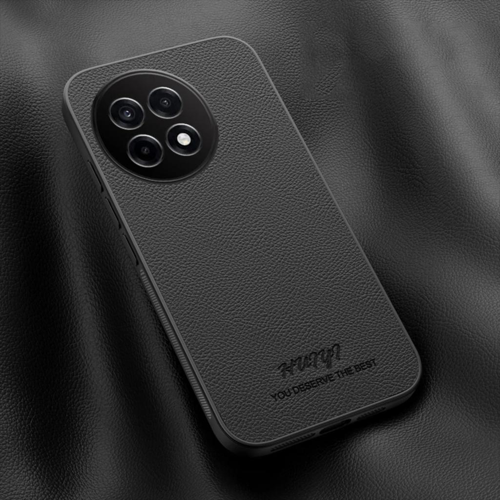 Leather Magsafe Case for OnePlus 13R Car Magnetic Holder Wireless Charge Silicone Phone Cover Oneplus13R CPH2645 CPH2691 CPH2647