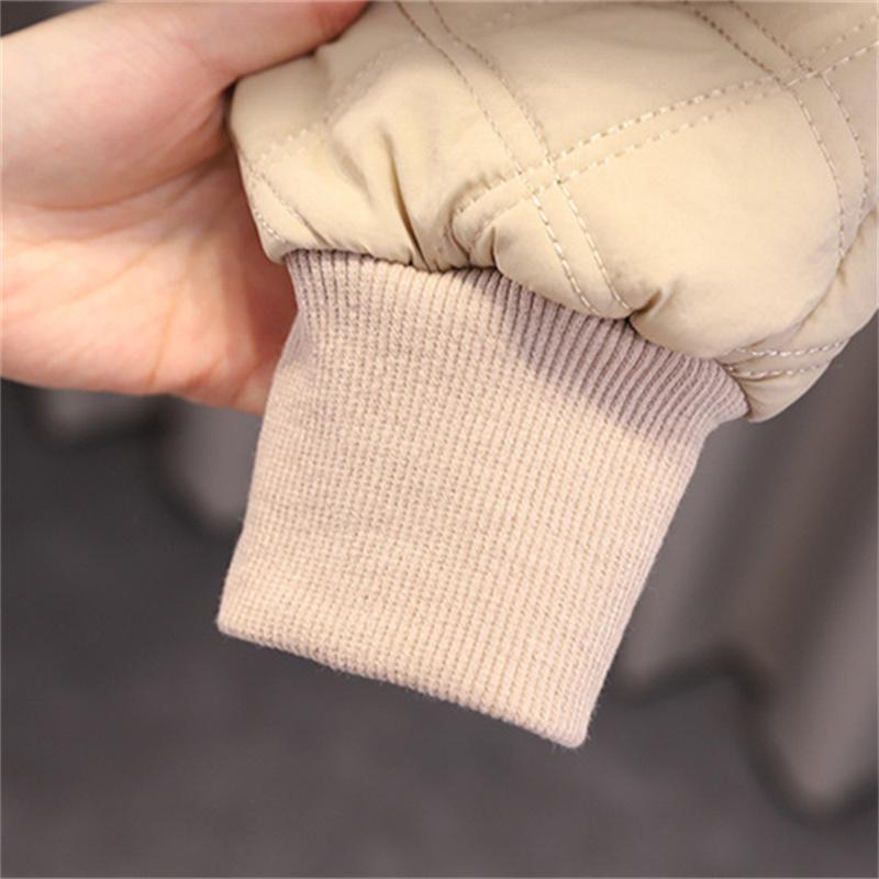 Комплекты одежды для мальчиков осень-зима, детское хлопковое пальто на молнии + штаны, комплект из 2 предметов, наряды на 1, 2, 3, 4 года, детский спортивный костюм