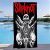S-Slipknot Череп Козла Пляжное Полотенце Из Микрофибры Мягкое Быстросохнущее Череп Хэви-Метал Принт Банное Полотенце Для Фанатов Рока Плавание На Открытом Воздухе