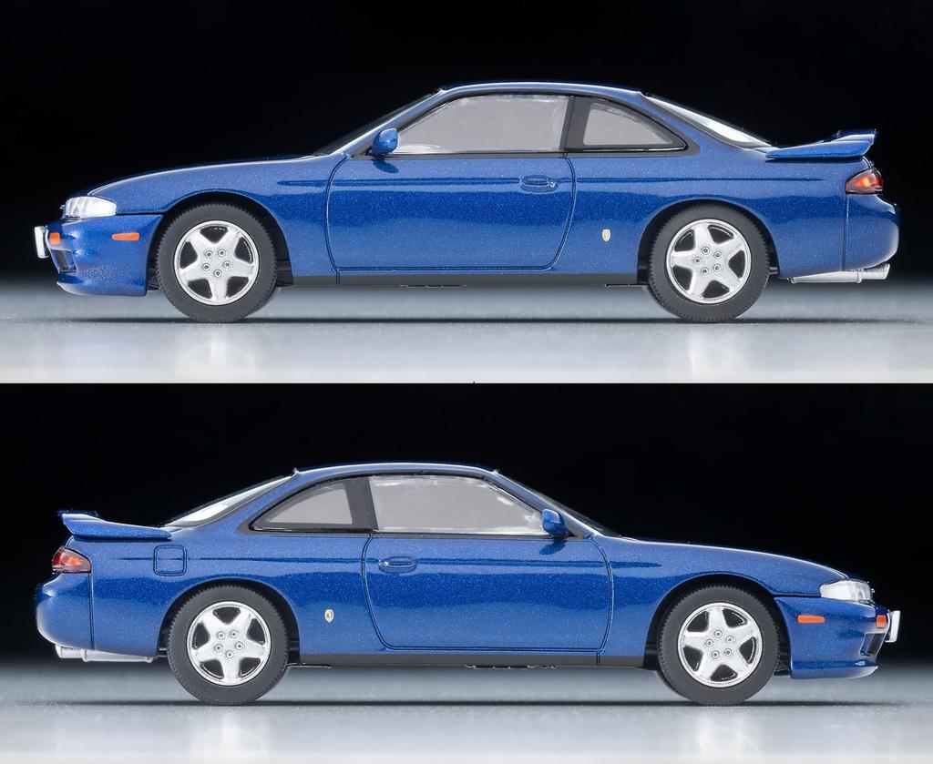 TOMYTEC Tomica Limited Vintage Neo Scale Nissan Silvia Aero 1995 Finished 335993 1/64 LV-N333c K's (Purplish Blue) Model, Model,