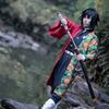 Аниме Kimetsu No Yaiba Tomioka Giyuu аксессуары для костюмов для косплея Pak Uniformen Kostuums Pruik Kind Volwassen Feest Cadeau