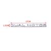 ABS Dual Motor Letters Rear Boot Tailgate Trunk Logo Emblem Badge Car Sticker Decal for Tesla Model 3 Model X Model S Y JI1