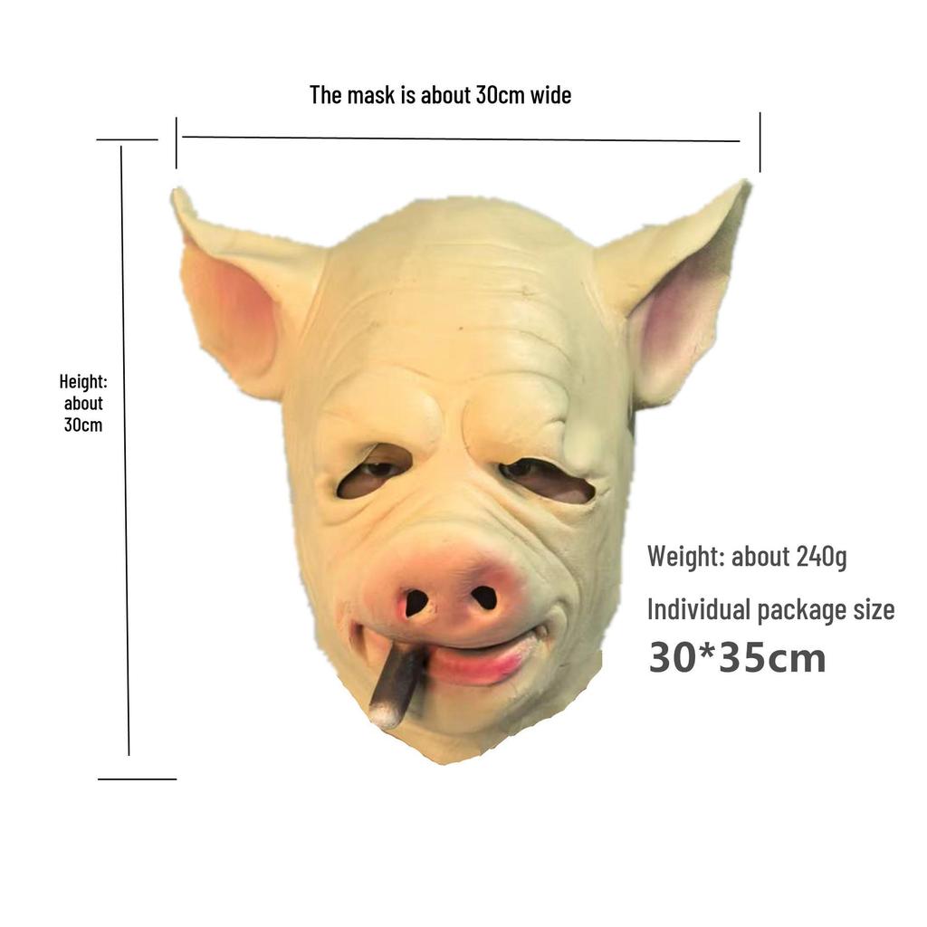 Маски Животных Зодиака: Головные уборы для косплея 'Лошадь', 'Рыба', 'Горилла' для детского Хэллоуинского представления