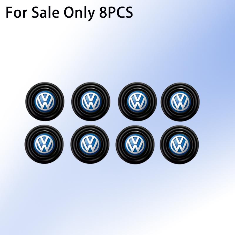 LIP1 Car Door Crash Pads Noise Reducing Self-Adhesive Silicone Pads Trunk Shock-Absorbing Silicone Pads For VW Volkswagen Golf Passat