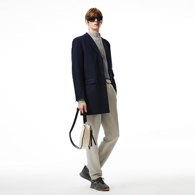 Мужское пальто средней длины J.Lindeberg с шерстяным утеплителем