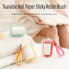 Dust Removal Tearable Roll Paper Sticky Roller Brush for Clothes Pets & Furniture Cleaning