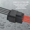 WMYCONGCONG 16 Pin Waterproof Connector for Wiring 5 Kits Male & Female Waterproof Electrical