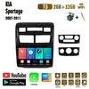 9-дюймовый автомобильный радиоприемник на базе Android для Kia Sportage 2 2007-2011, мультимедийный видеоплеер, 2Din-навигация, головное устройство с GPS, стереодинамики, WIFI, 2 + 32 ГБ