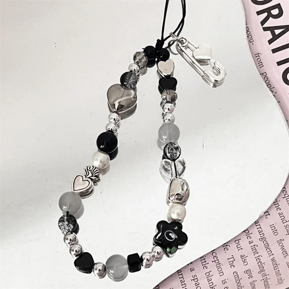 Plastic Camera Pendant Beading Phone Accessories Cute Phone Chain