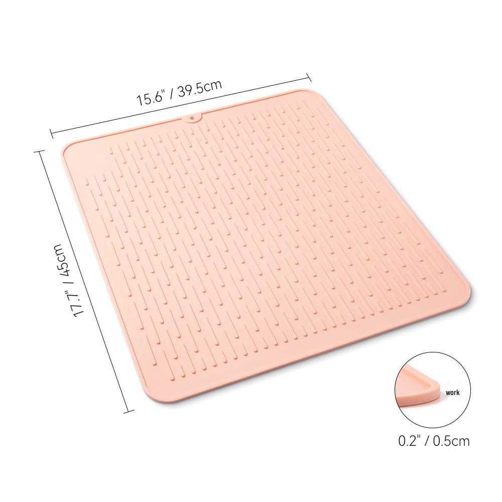 Силиконовый термостойкий противоскользящий коврик на кухонную столешницу