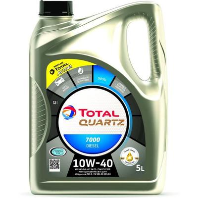 Quartz 7000 Diesel 10W40 - Масло моторное - 5 л
