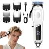 Professional Hair Clipper Intelligent Digital Display Beard Trimmer Cordless USB Rechargeable Hair Clipper Kit Barber for Man