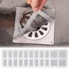 Hair Drain Stickers Drain Cover Hair Catcher Self Adhesive Strong Stickiness Easy To Install Removable Floor Drain