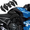 Motorcycle Traction Pads & Tank Pads for Suzuki GSX-8S (2023~) and GSX-8R (2024~) 8BL-EM1AA (Black, Left, Middle, Right, Bottom, Set of 5)