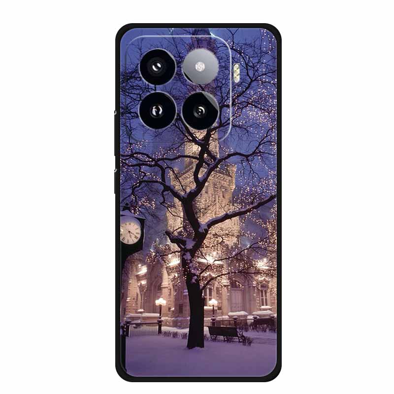 Для Xiaomi 15 Pro Чехол Роскошный Мягкий Силиконовый Задняя Крышка из ТПУ Чехлы для Телефона для Xiaomi 15 5G Защитный Новый Милый Красивый Бампер Coque