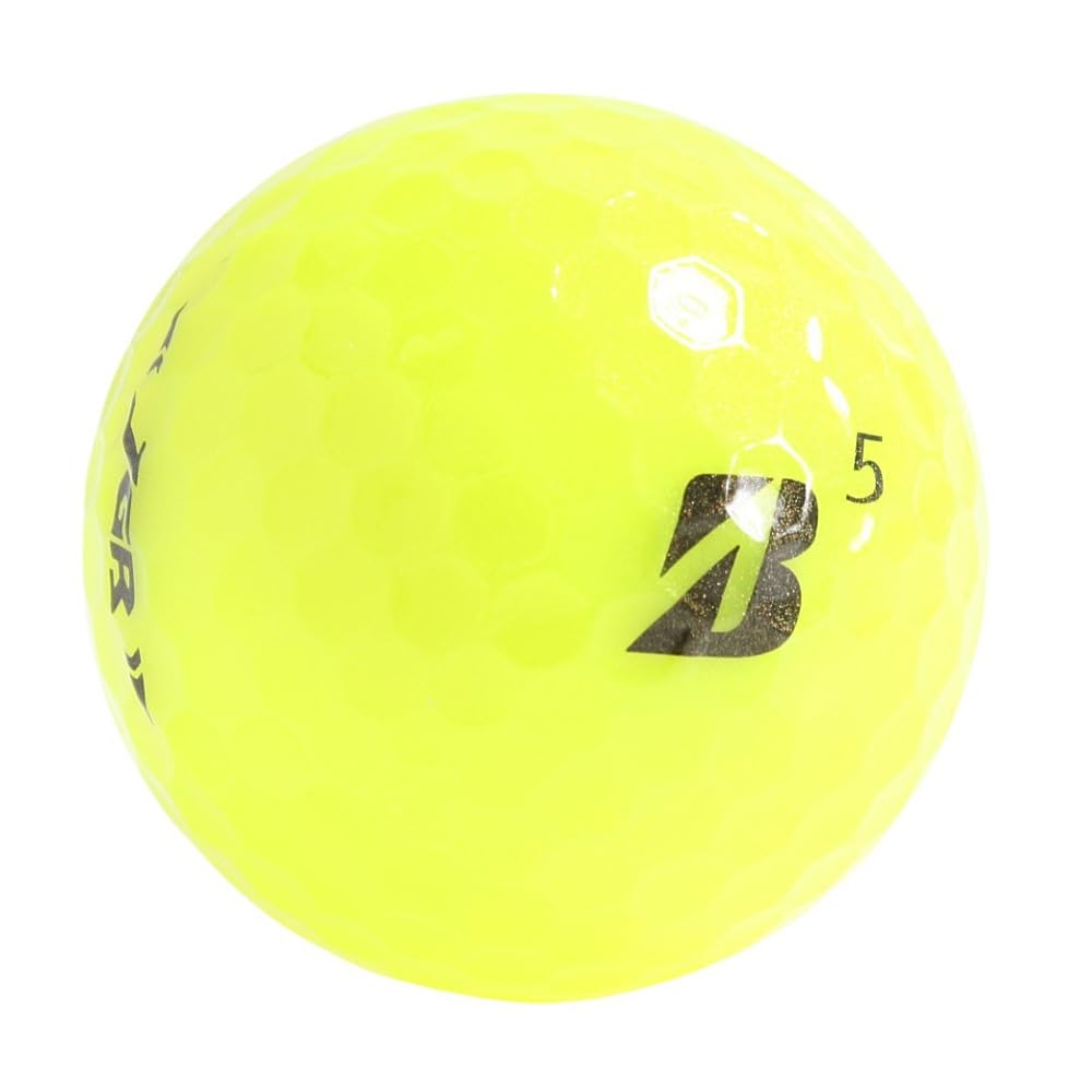 Bridgestone Golf 23TOUR B JGR J3YX Sleeve Golf Balls of 3-Piece (Yellow/FF/Men's) (Pack 3)