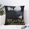 Украшение для гостиной Аниме Наволочка Black Butler Мерч Наволочки Квадратный Разный размер