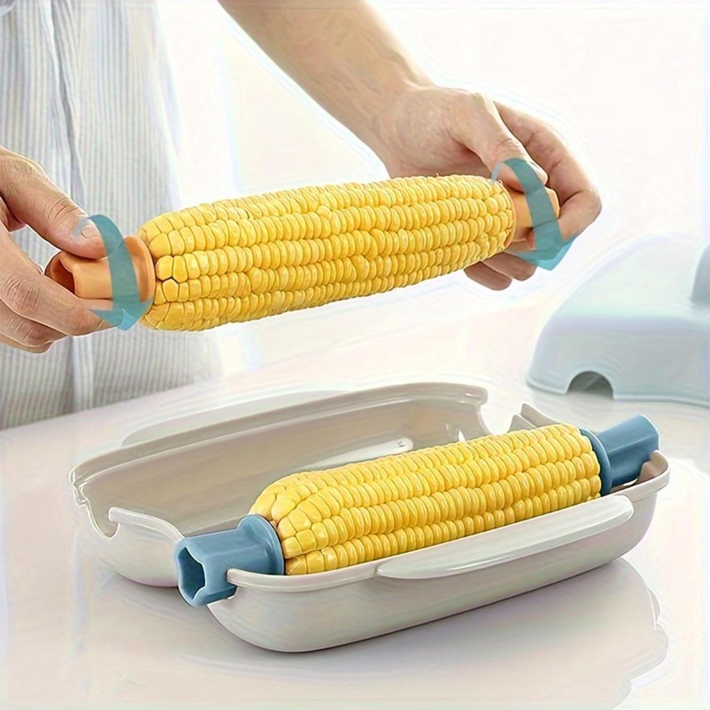 Коробка для кукурузы, приготовленной на пару в микроволновке, Кухонный маленький инструмент, Коробка для кукурузы, Паровой омлет, Пароварка для кукурузы