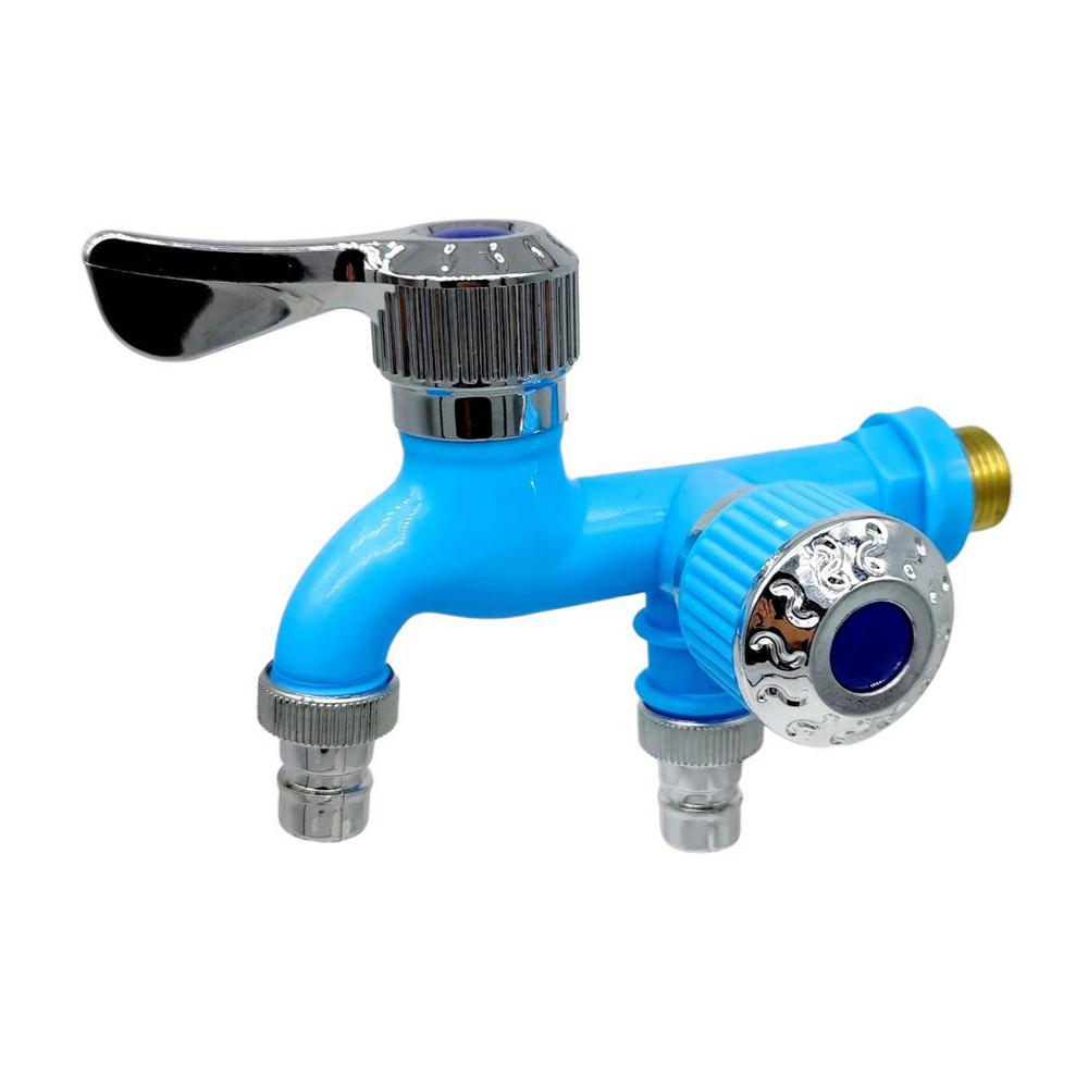 Смесители с двойным управлением, двойные выходы, водопроводный кран, универсальный интерфейсный разъем, смесители для раковины, дом