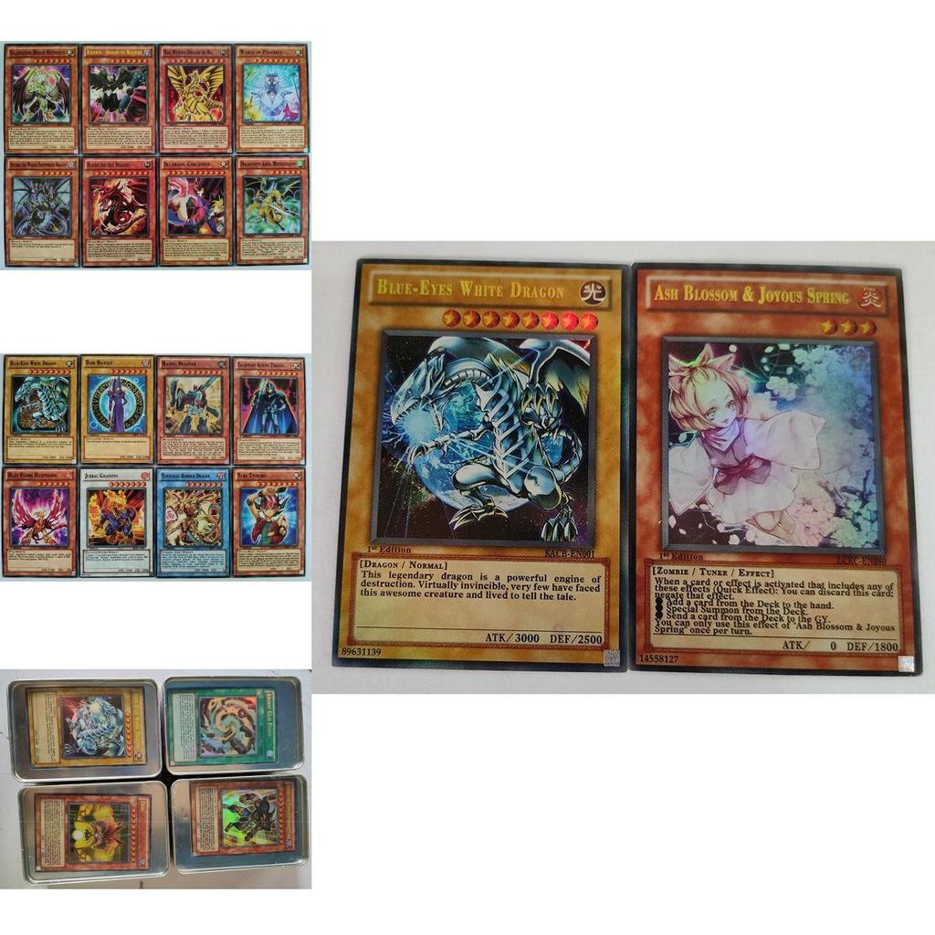 Яркая Железная Коробка Игральные Карты Yugioh Для Семейного Развлечения и Коллекционеров