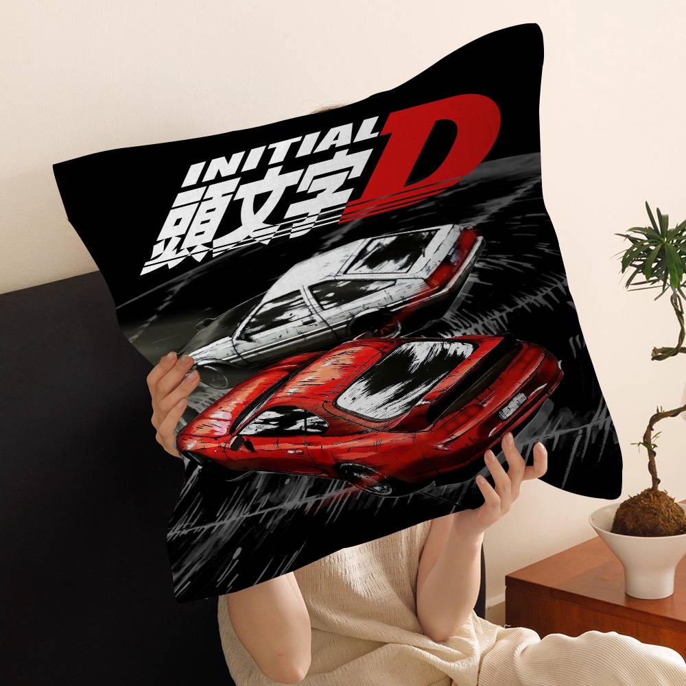 Initial D AE JDM CAR Персонализированная наволочка Детская спальня Декор для дикой вечеринки Наволочка для ребенка Подарок на День рождения