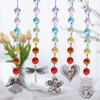 Crystal Wind Chime Catchers Ornament Outdoor Garden Windchime Window Hanging Light Catching Pendant Room Home Decor Pendant