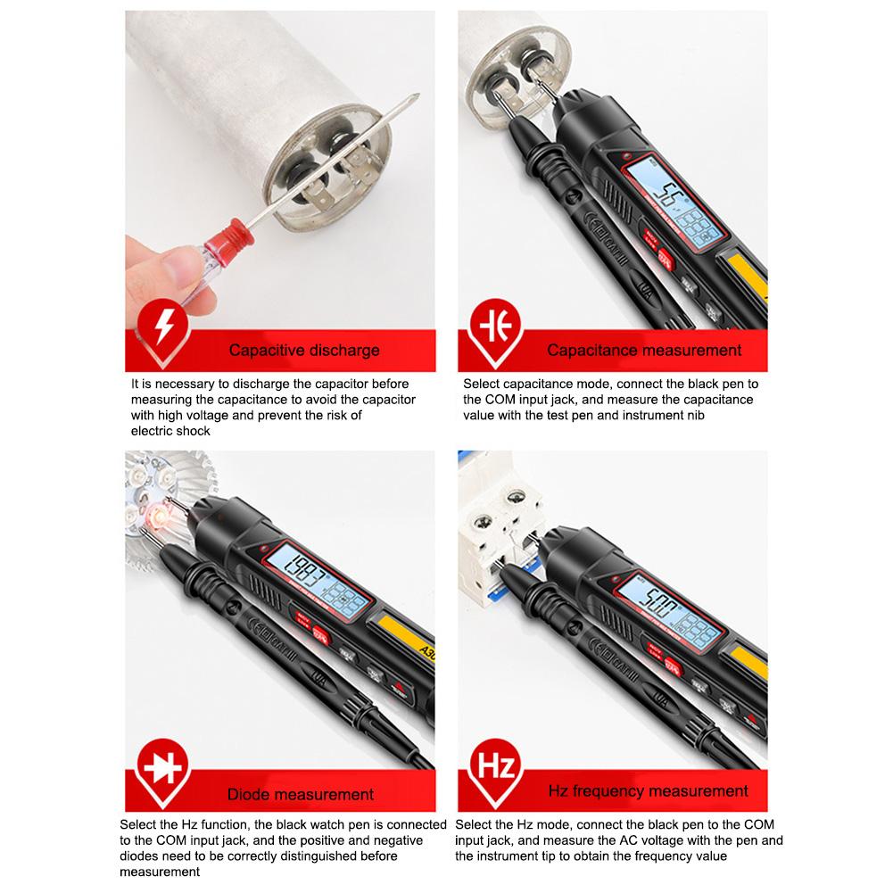 Цифровой высокоточный тестер переменного напряжения с зондовым материалом A3006